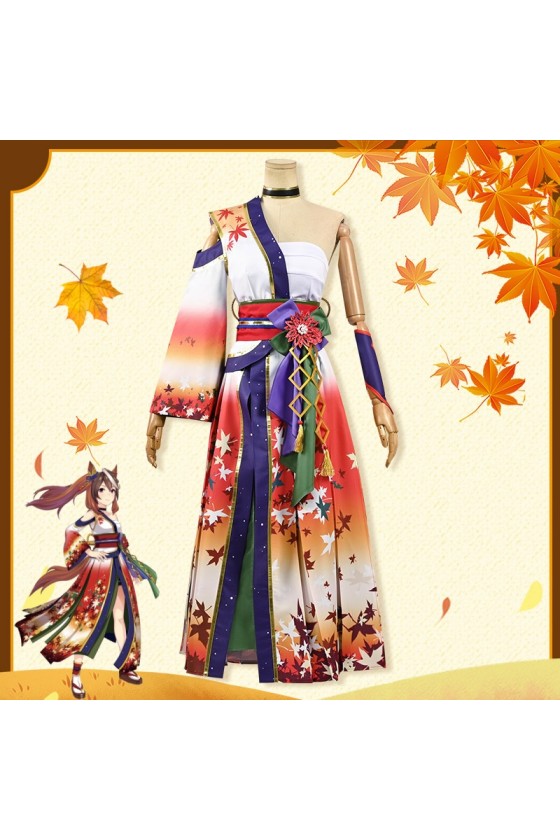 2XXT Cosplay Uma Musume Pretty Derby Symboli Rudolf Archer by Moonlight Kimono Cosplay Costume